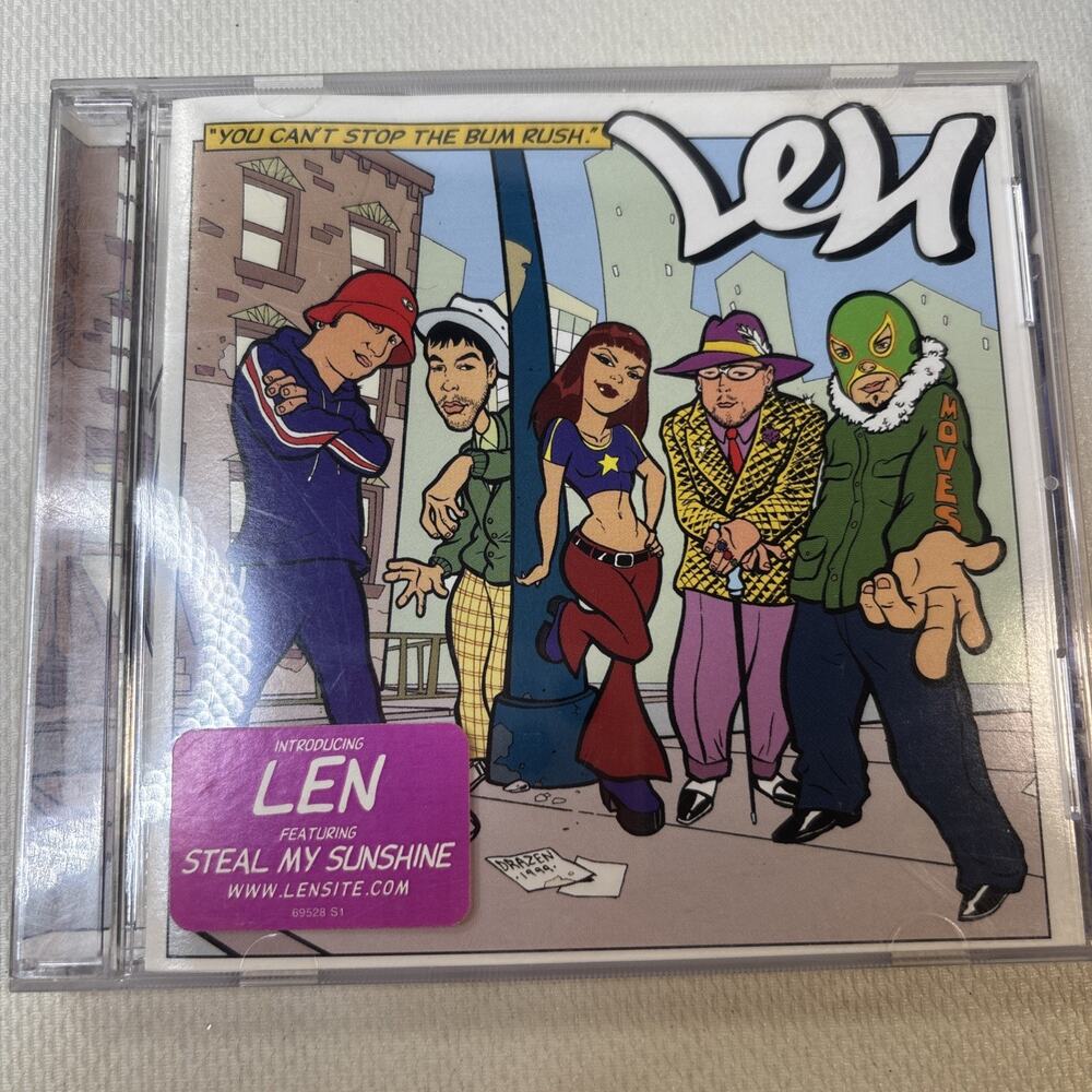You Can't Stop the Bum Rush by Len (CD, 1999)